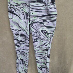 Lululemon Swift Speed HR Tight 28" In Paint Glide Warp Multi Size: 14